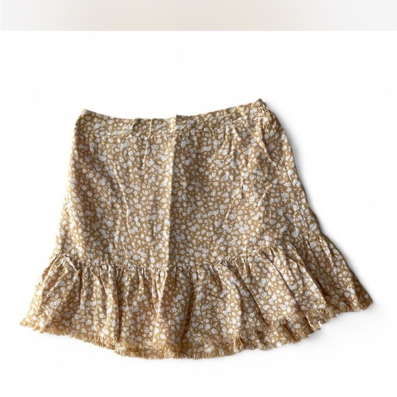 |Cotton On| Ruffled Floral Mini Skirt Size M - Picture 1 of 6